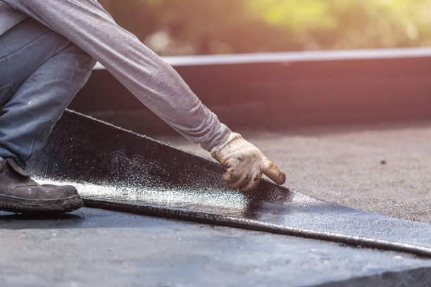 Professional Waterproofing technician working in Abingdon, VA